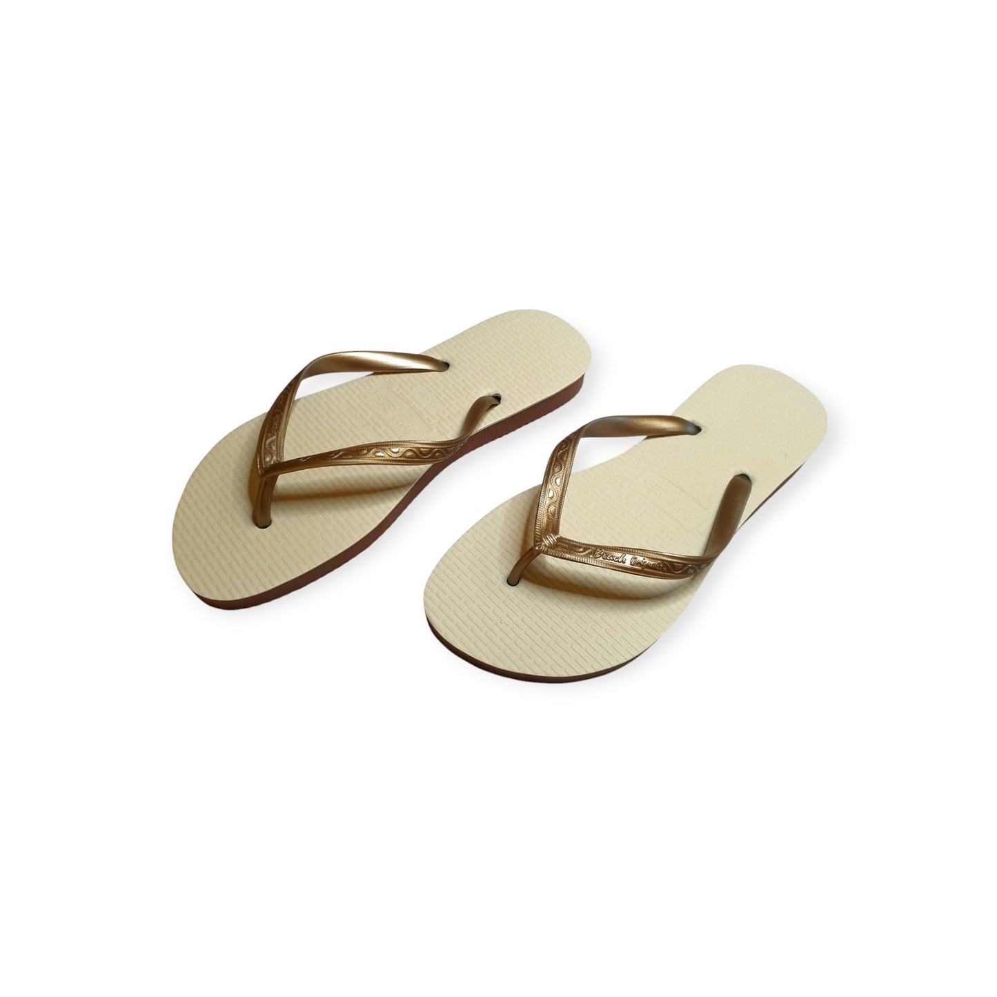 Barcelona - Vit & Guld - Storlek 39/40